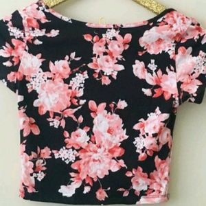 Floral Crop Top